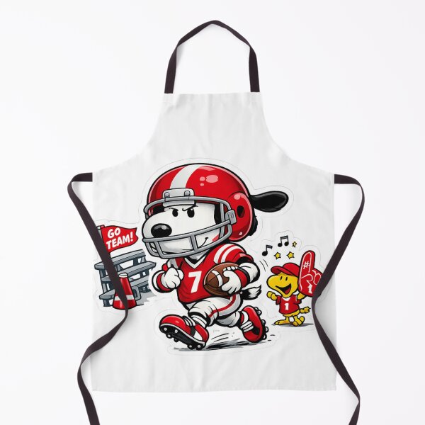 Item preview, Snoopy Football Team with Woodstock designed and sold by 4U---Store.