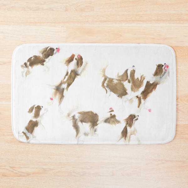 Item preview, cavalier king charles spaniel puppy dog designed and sold by ShePaintsMusic.