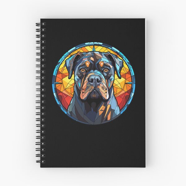 Item preview, Cane Corso Dog Stained Glass Leadlight Artistic Design Mom Dad designed and sold by rafaeltto.