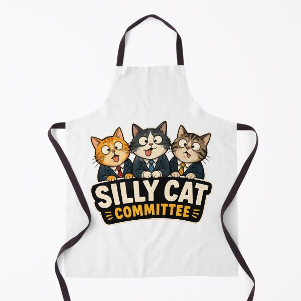 Item preview, Silly Cat Committee – Funny Board Meeting Cats in Suits Graphic designed and sold by cursotti.
