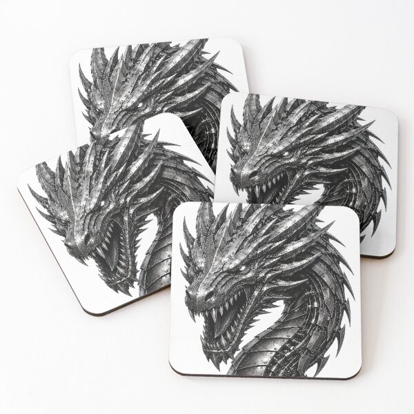 Item preview, Steel Dragon V3 – Industrial Metal Dragon Head | Steel Beast Mechanical Legend designed and sold by SteelCoat Studio.