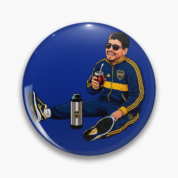 Item preview, Maradona drinking mate designed and sold by Imprearte.