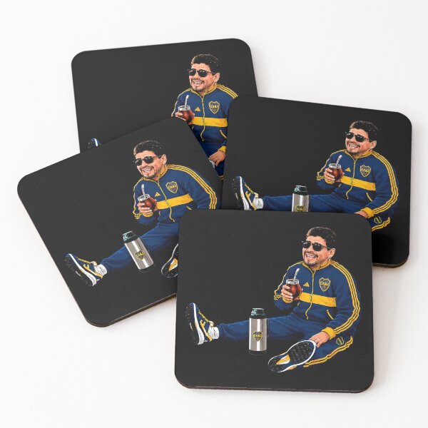 Item preview, Maradona drinking mate designed and sold by Imprearte.