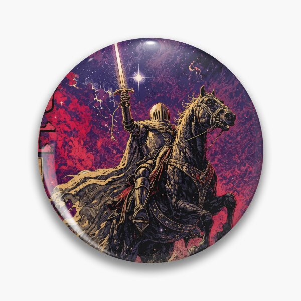 Item preview, Cosmic Knight Retro Japanese Dark Fantasy  designed and sold by Vermanartist.