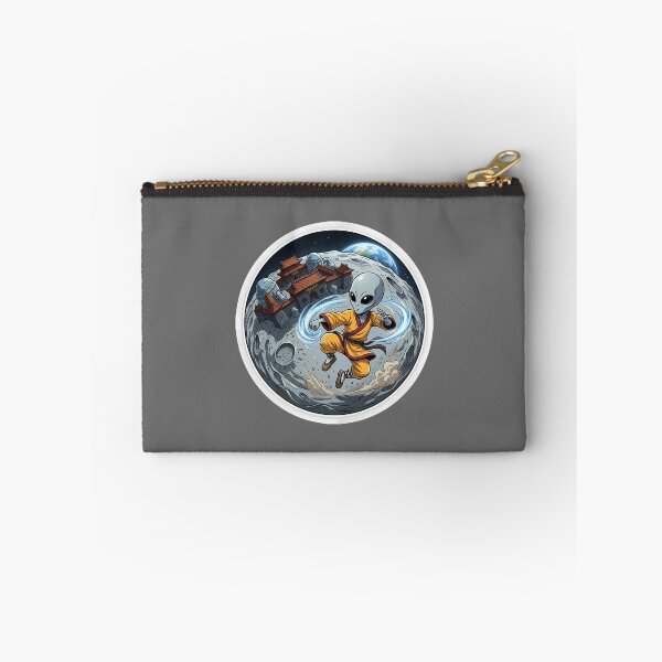 Item preview, Alien Shaolin Monk Performing Kung Fu on Moon designed and sold by Sunkhung.