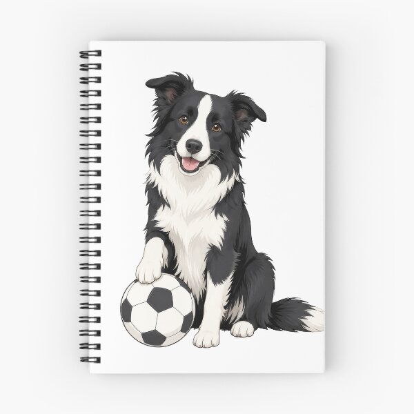 Item preview, Border Collie Sit Soccer Dog | Cute Futbol Lover designed and sold by pixiedustpaint.