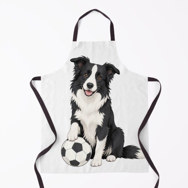 Item preview, Border Collie Sit Soccer Dog | Cute Futbol Lover designed and sold by pixiedustpaint.