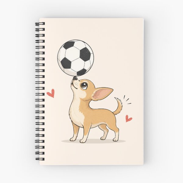 Item preview, Chihuahua Playing Soccer | Cute Dog Futbol Lover designed and sold by pixiedustpaint.