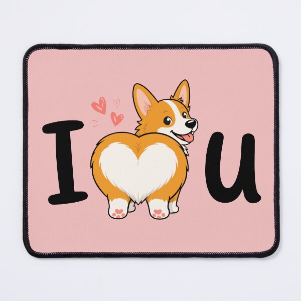 Item preview, I Heart You Corgi Butt | Funny Cute Dog Love designed and sold by pixiedustpaint.