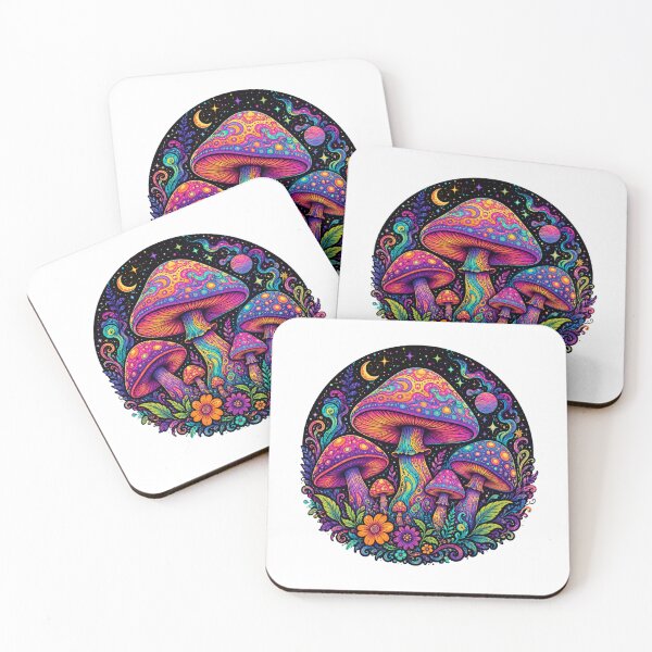 Item preview, Psychedelic Mushrooms designed and sold by PeterPunkt.