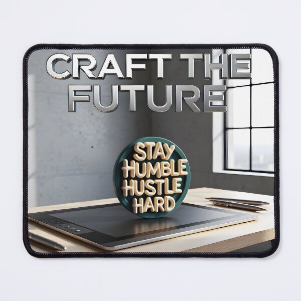 Item preview, Craft the Future Minimalist Design Studio: Elite Creative Hustle Tech Ad designed and sold by Creative-RE.