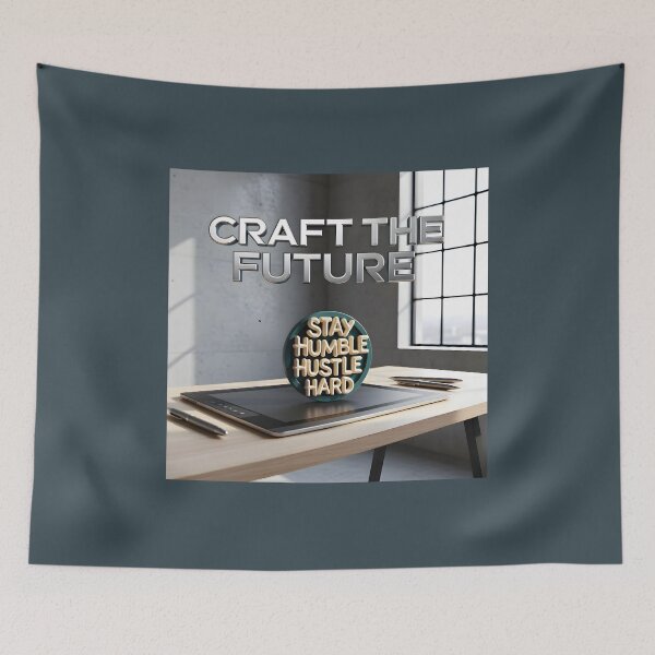 Item preview, Craft the Future Minimalist Design Studio: Elite Creative Hustle Tech Ad designed and sold by Creative-RE.