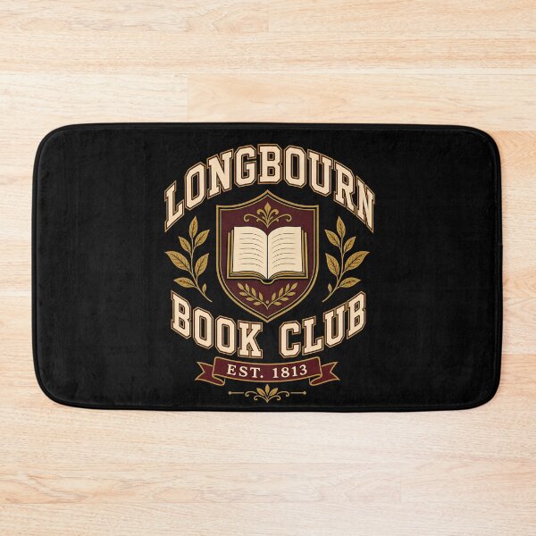 Item preview, Longbourn Book Club Pride and Prejudice Dark Academia Crest designed and sold by Fenay Designs.