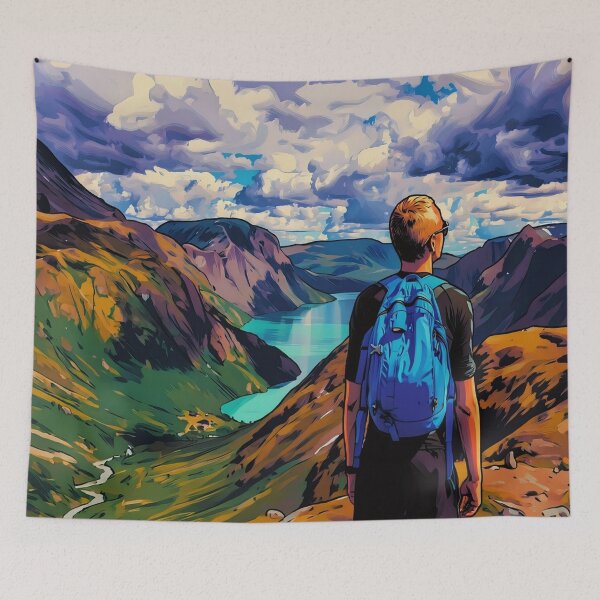 Item preview, Backpacking designed and sold by tomorrowsart.