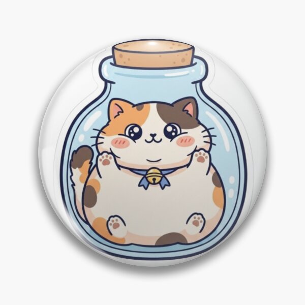 Item preview, cat in the jar designed and sold by Snurly.