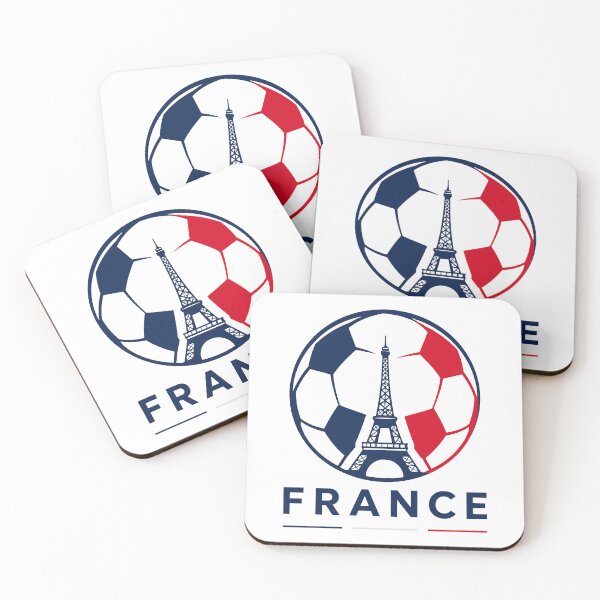 Item preview, France Team Soccer Ball with Eiffel Tower | French Futbol designed and sold by pixiedustpaint.
