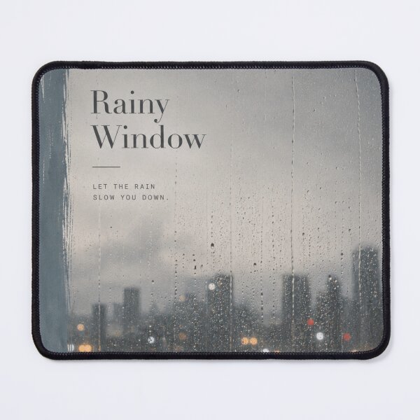 Item preview, Rainy Window City Mood designed and sold by tmoca.