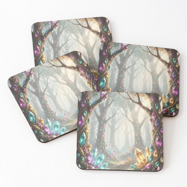 Item preview, Crystal and Gemstone Forest designed and sold by Fanta-sticky.