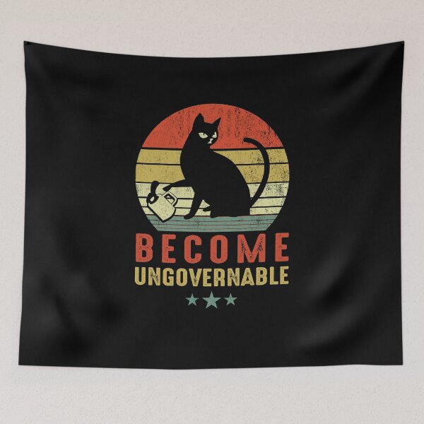 Item preview, Become Ungovernable Cat Drink designed and sold by FernaRoje.