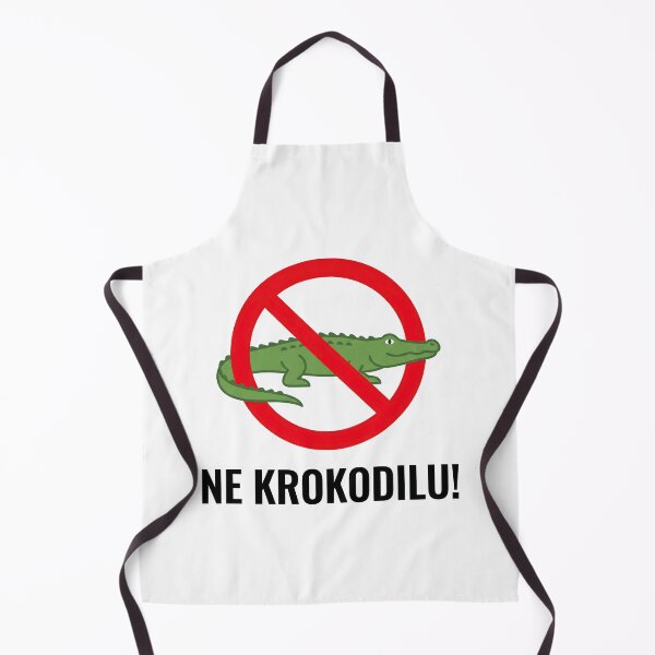 Item preview, Ne Krokodilu – Funny Esperanto Gift No Crocodiling Language Humor Quote designed and sold by Sekla-Studio.