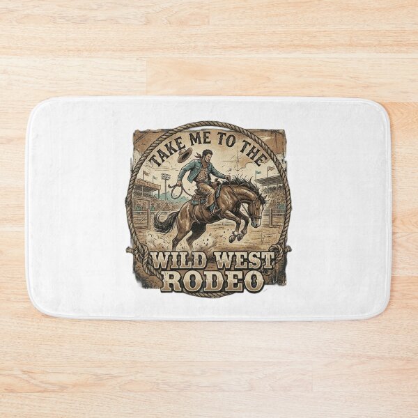 Item preview, Take Me to the Wild West Rodeo - Cowboy Vintage Design designed and sold by ShirtsUp-Lane.