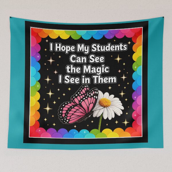Item preview, "See The Magic" I Hope My Students Can See the Magic I See in Them/ night sky designed and sold by Groovy Day's Revival Studio.