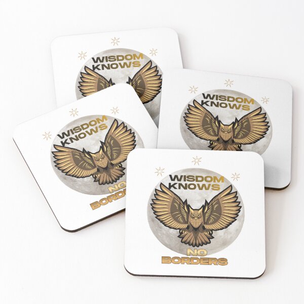 Item preview, Wisdom Knows No Borders – Majestic Owl Vintage Wildlife Graphic T-Shirt designed and sold by Besetoo.
