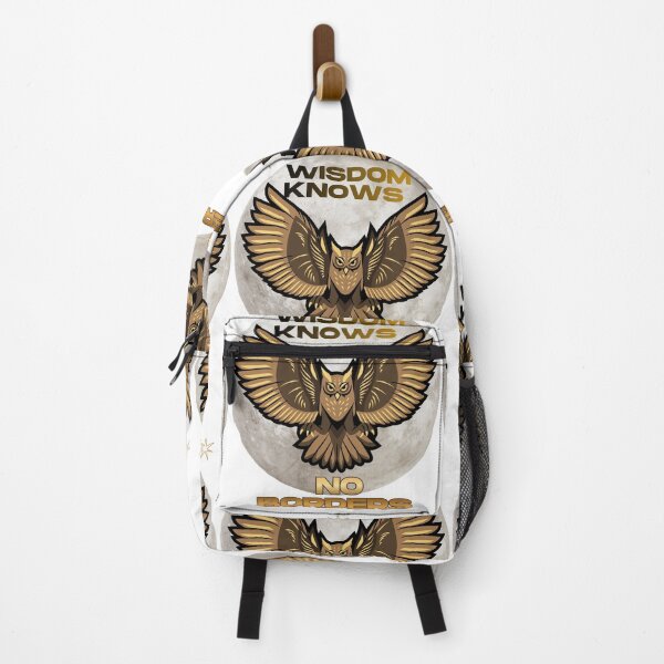 Item preview, Wisdom Knows No Borders – Majestic Owl Vintage Wildlife Graphic T-Shirt designed and sold by Besetoo.