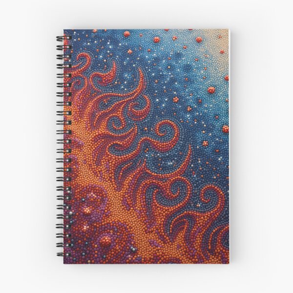 Item preview, Aboriginal Inspired Dot Art - An Ocean of Blazing Lava designed and sold by GrinGalore.