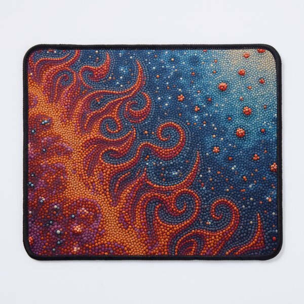 Item preview, Aboriginal Inspired Dot Art - An Ocean of Blazing Lava designed and sold by GrinGalore.
