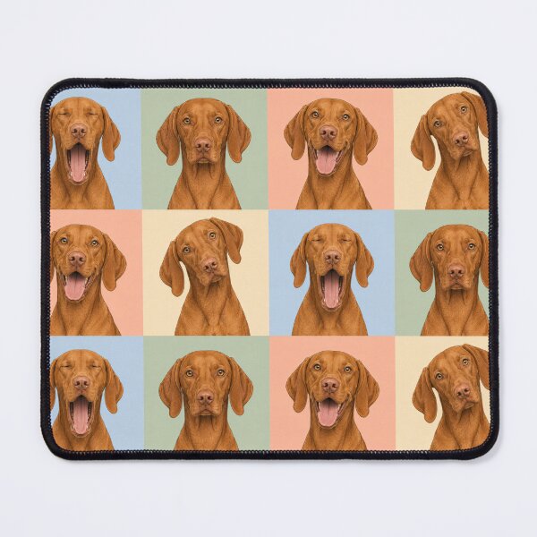 Item preview, Vizsla Portrait Grid | Cute Dog Illustration designed and sold by pixiedustpaint.