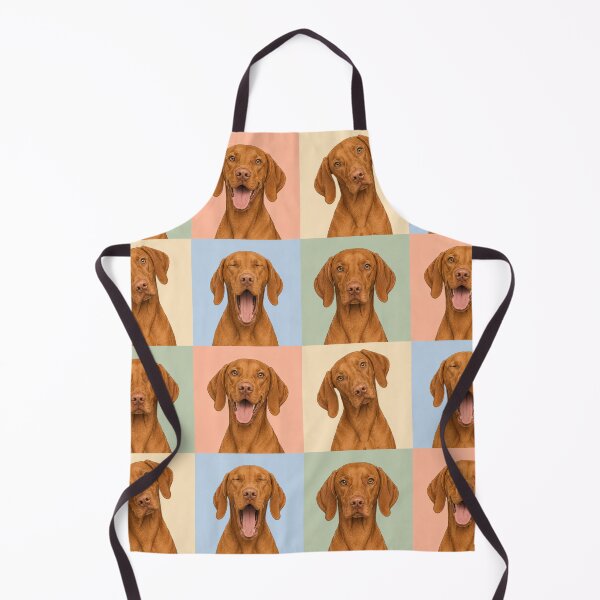 Item preview, Vizsla Portrait Grid | Cute Dog Illustration designed and sold by pixiedustpaint.
