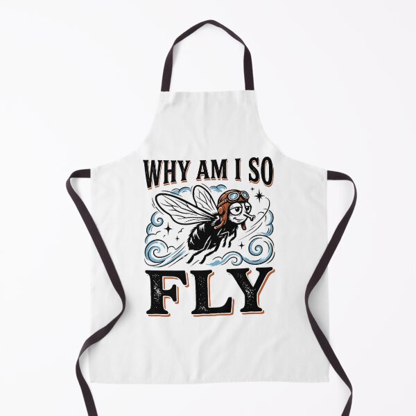 Item preview, Why Am I So Fly Funny Retro Confidence Meme Typography Design designed and sold by get55shirt.