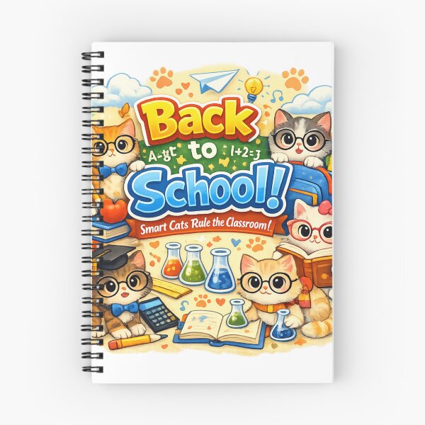 Item preview, Smart Cats Rule The Classroom Back To School designed and sold by GUINewAlex.