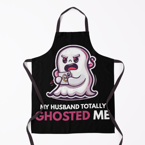 Item preview, My Husband Totally Ghosted Me Funny Halloween Ghost Pun Shirt designed and sold by VectorForge.
