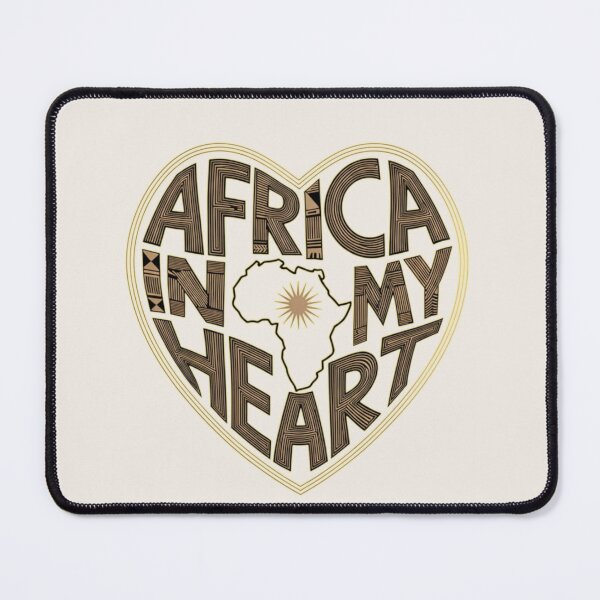 Item preview, Africa Pattern In My Heart – Heritage Love Design On designed and sold by DesigntshirtWB.