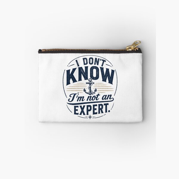 Item preview, I Don't Know Vintage Anchor Quote designed and sold by MWSailingClub.