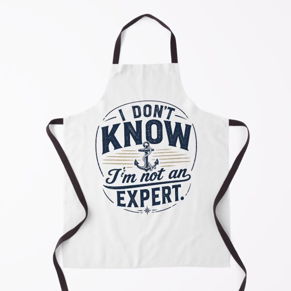 Item preview, I Don't Know Vintage Anchor Quote designed and sold by MWSailingClub.