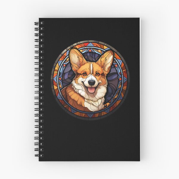 Item preview, Corgi Dog Stained Glass Leadlight Artistic Design Mom Dad designed and sold by rafaeltto.