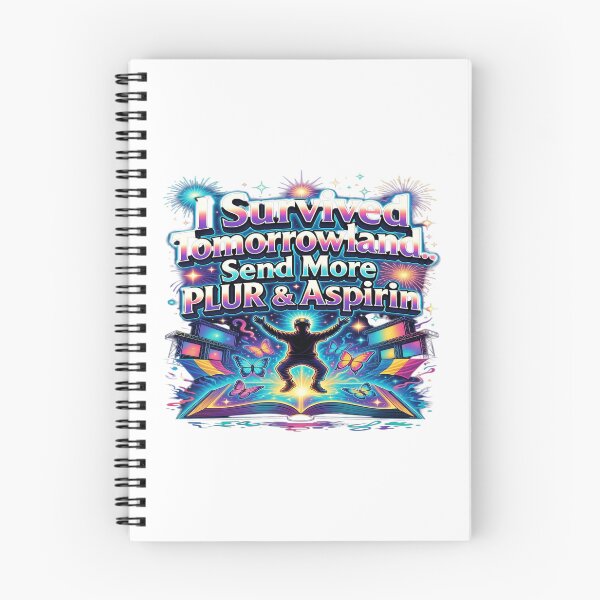Item preview, I Survived Tomorrowland… Send More PLUR & Aspirin Funny EDM Festival T-Shirt | Rave Festival Graphic Tee | Belgium Music Festival Gift designed and sold by Sushikidsntoddlers.