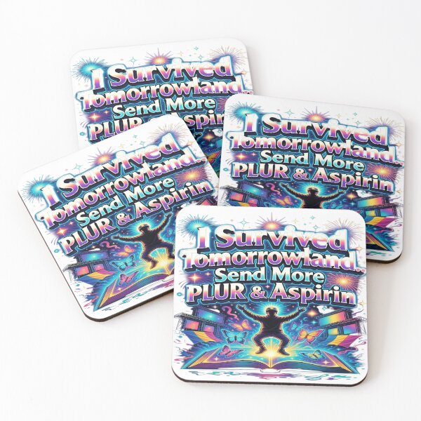 Item preview, I Survived Tomorrowland… Send More PLUR & Aspirin Funny EDM Festival T-Shirt | Rave Festival Graphic Tee | Belgium Music Festival Gift designed and sold by Sushikidsntoddlers.