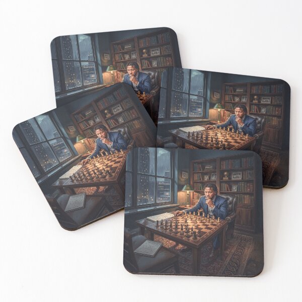 Item preview, Jalen Brunson NY Knicks MVP Playing Basketball Chess designed and sold by Home Decor Art.