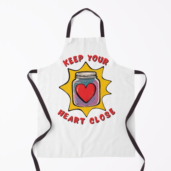 Item preview, Keep Your Heart Close – Cute Heart in a Jar Illustration designed and sold by TestudoDesign.