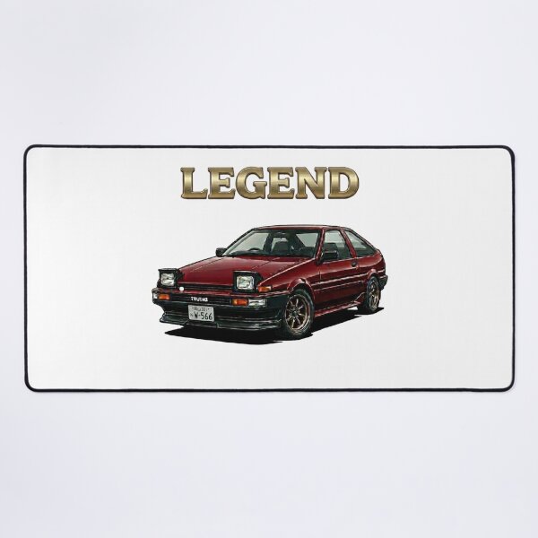 Item preview, AE86 Trueno Drift Car JDM Legend Illustration designed and sold by Northern Glow Art.
