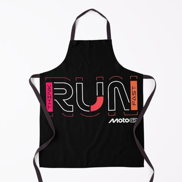 Item preview, Think Run Fast MotoGP Racing Geometric Typography designed and sold by Stotee.