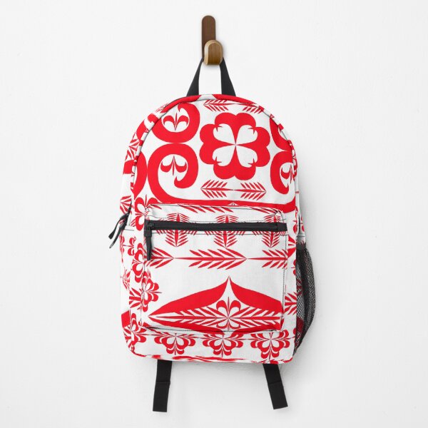Item preview, Elegant Red Ornamental Seamless Border Pattern with Floral and Geometric Motifs designed and sold by Ei-Ei.