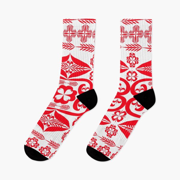 Item preview, Elegant Red Ornamental Seamless Border Pattern with Floral and Geometric Motifs designed and sold by Ei-Ei.