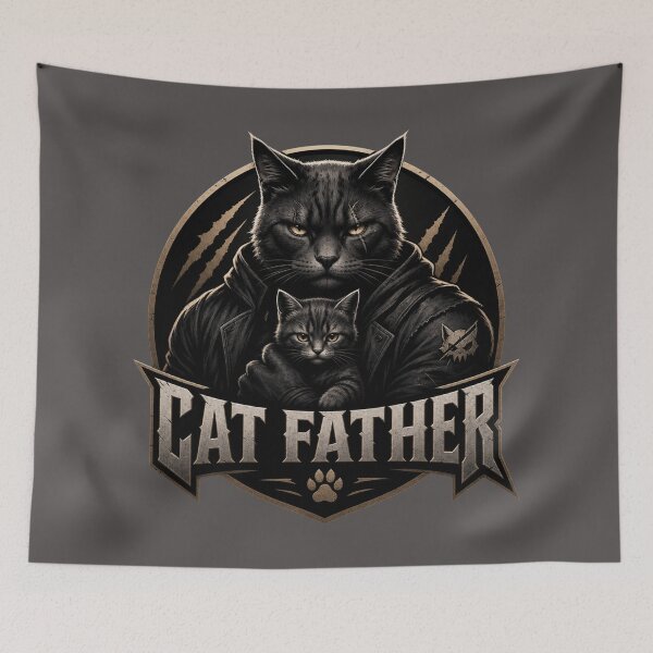 Item preview, panda/cat father designed and sold by @jon.
