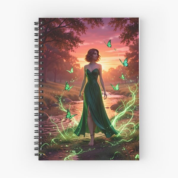 Item preview, The Green Queen Amidst the Cherry Blosoms designed and sold by Fanta-sticky.
