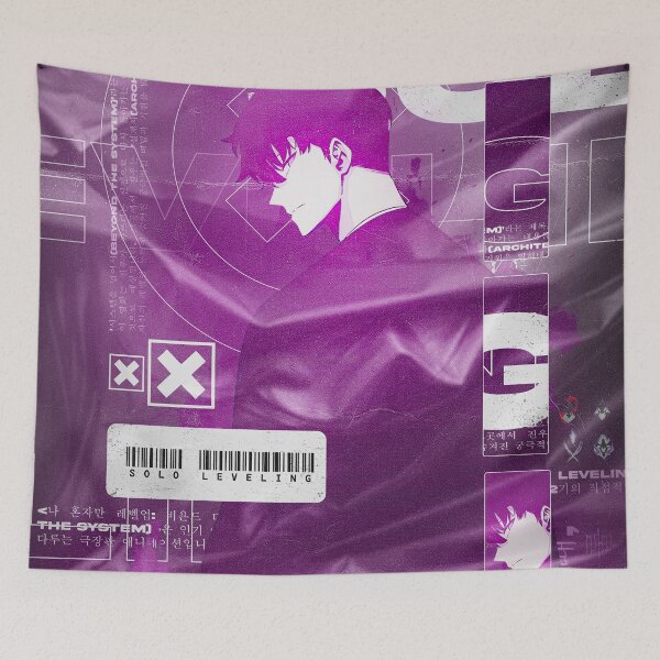 Item preview, Solo Leveling Anime Poster Art designed and sold by Shopunte.